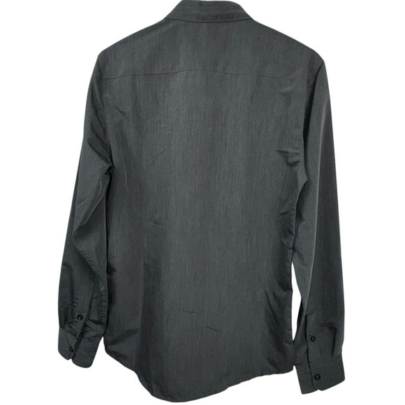 Mercer & Spring Button Up Long Sleeve Dress Shirt Mens Size Small Gray New - Picture 4 of 9